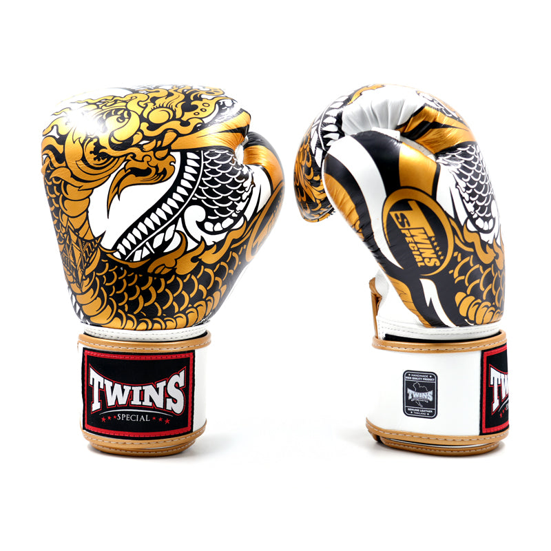 Twins Special Gloves FBGVL4-52  Gold White