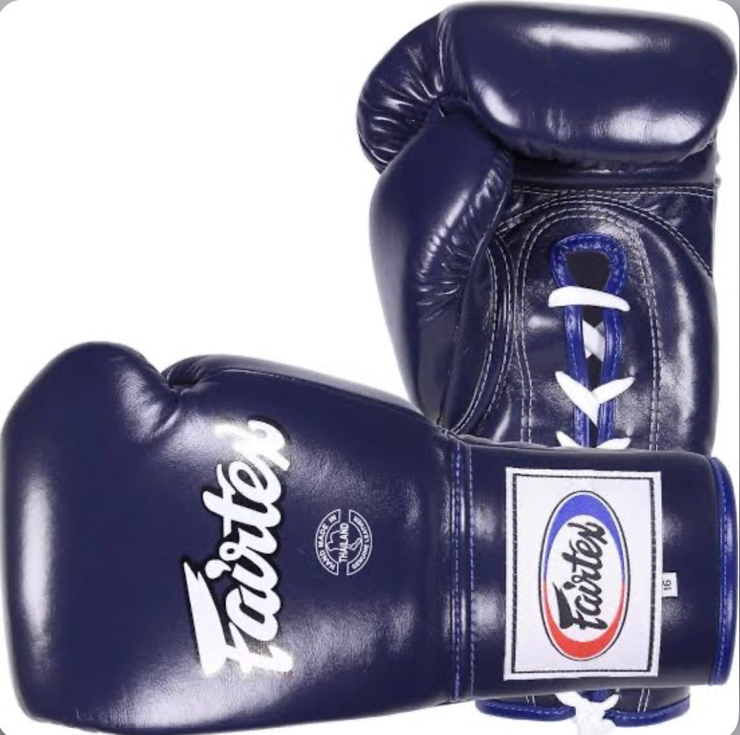 Fairtex Boxing Gloves PRO FIGHT BGL6 Blue