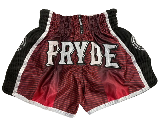 King Pro Boxing Shorts KPB Pryde1 Maroon