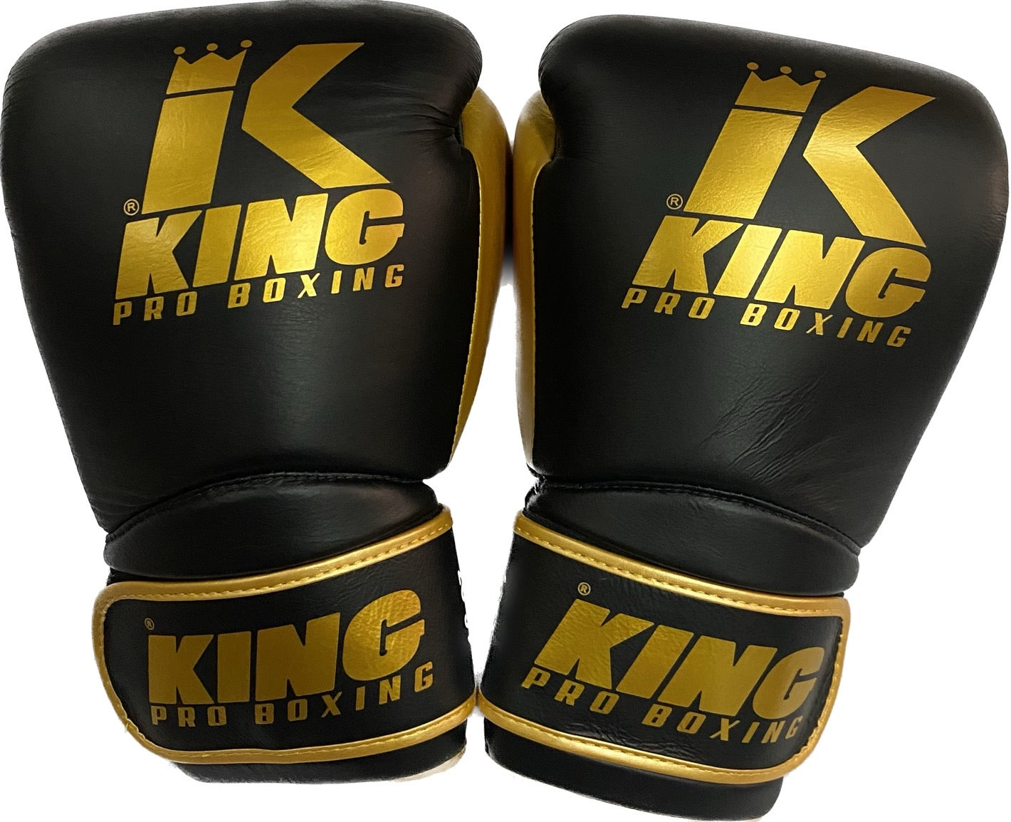 King Pro Boxing Gloves Star 16 Black Gold