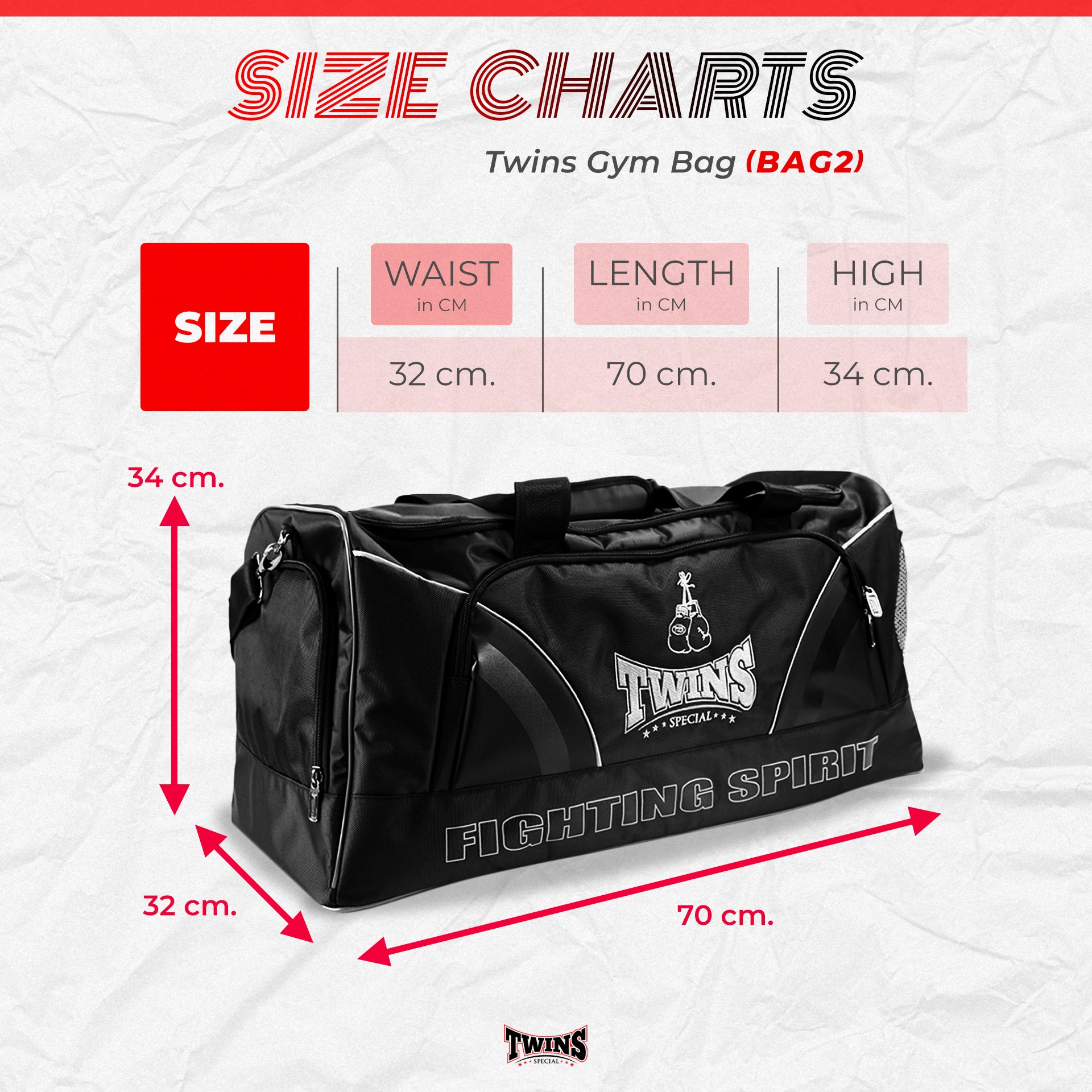 Buy Online for Twins Special Gym BAG2 | at Super Export Shop