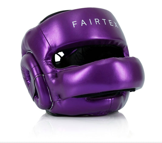 Fairtex Pro Sparring Head Guard HG17 Purple