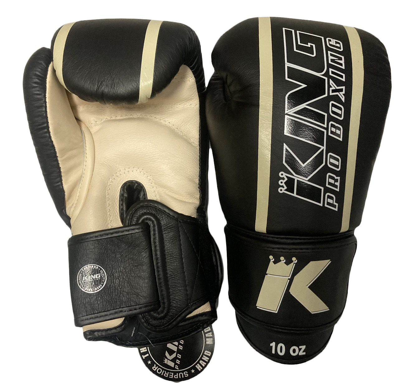 King Pro Boxing Gloves SG ELITE 4 BK/Khaki