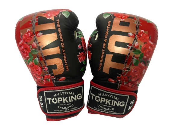 Top King Boxing Gloves TKBGRS ROSE BLACK