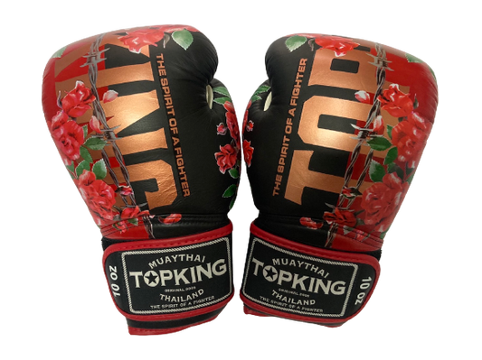 Top King Boxing Gloves TKBGRS ROSE BLACK