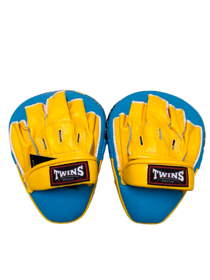Twins Special Focus Mitts PML 10 Light Blue Yellow