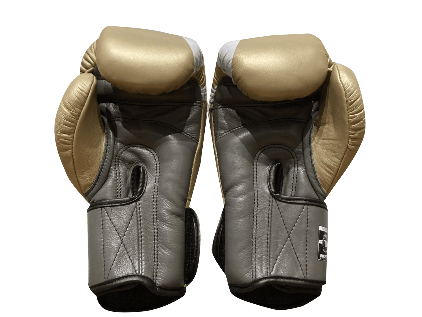 Booster Boxing Gloves BGLV3 Gold White Grey - SUPER EXPORT SHOP