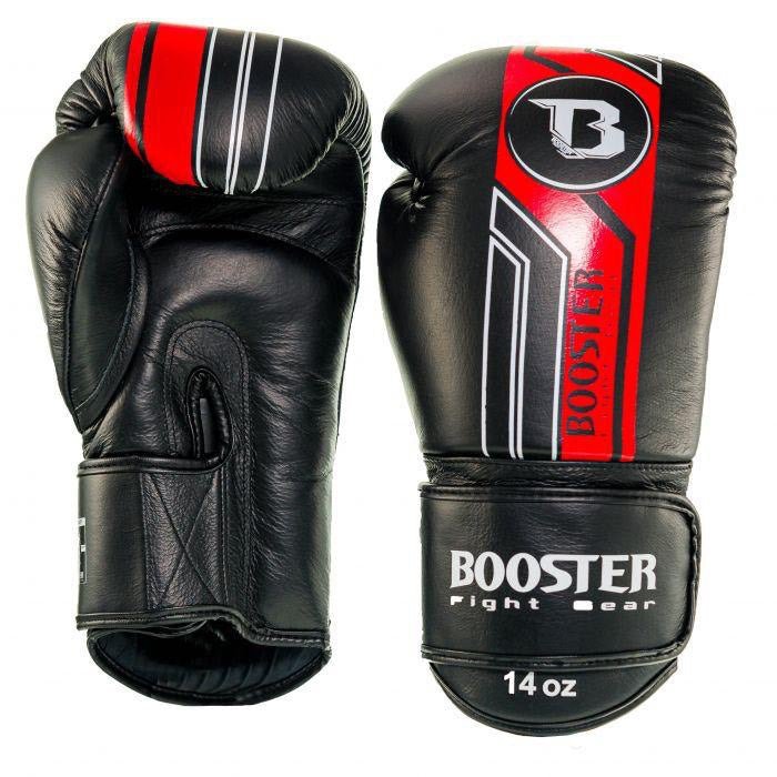 Booster Boxing Gloves BGLV9 Black Red - SUPER EXPORT SHOP