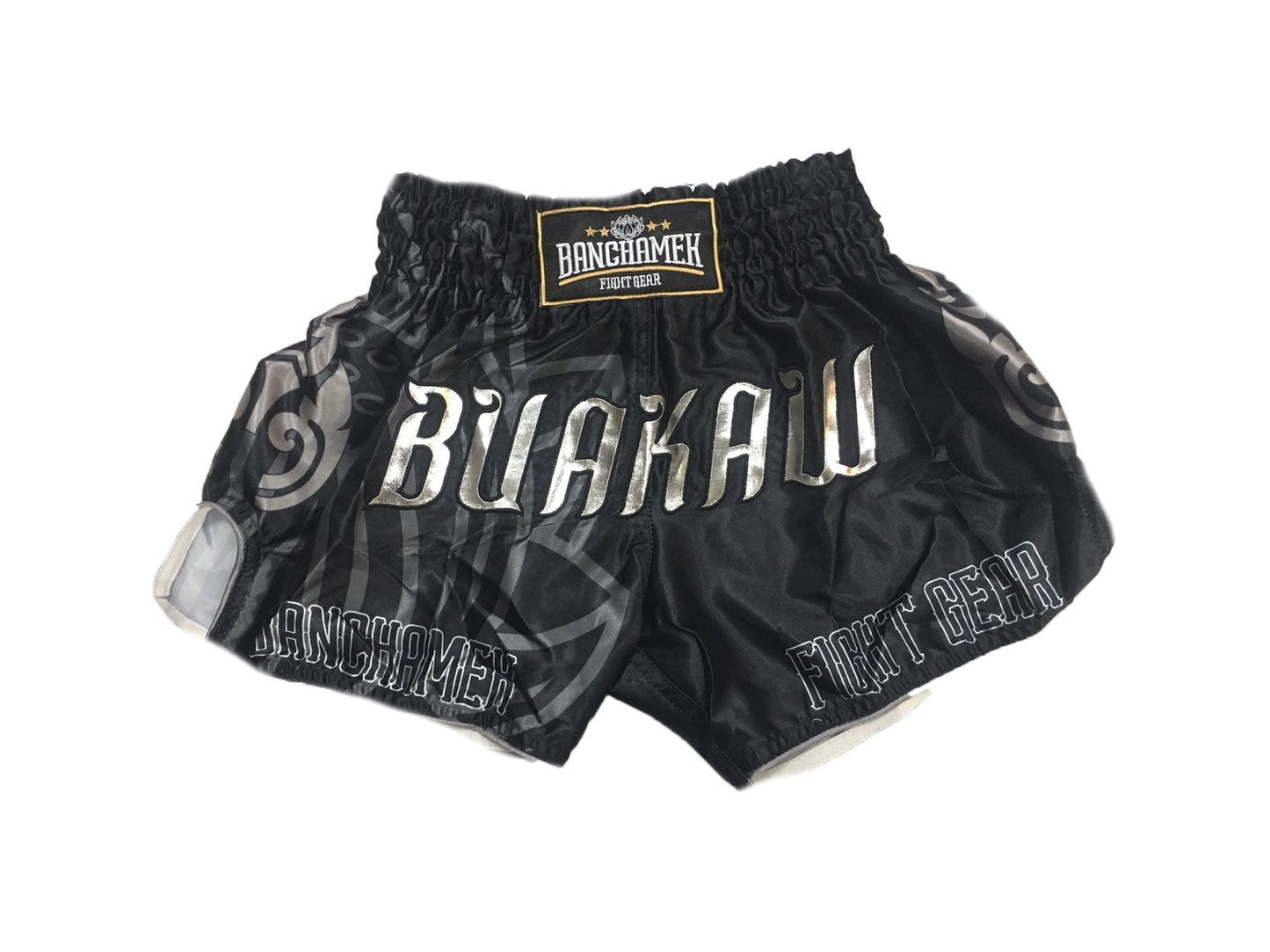 Buy Online for Buakaw Shorts BSH2 BLACK SILVER | at Super Export Shop