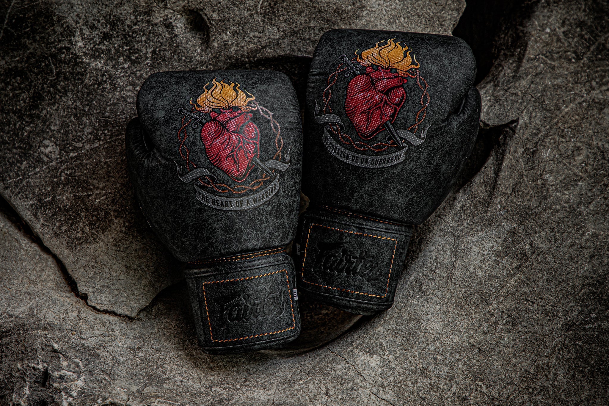 Fairtex BGV-The Heart of Warrior Premium Muay Thai Boxing Glove