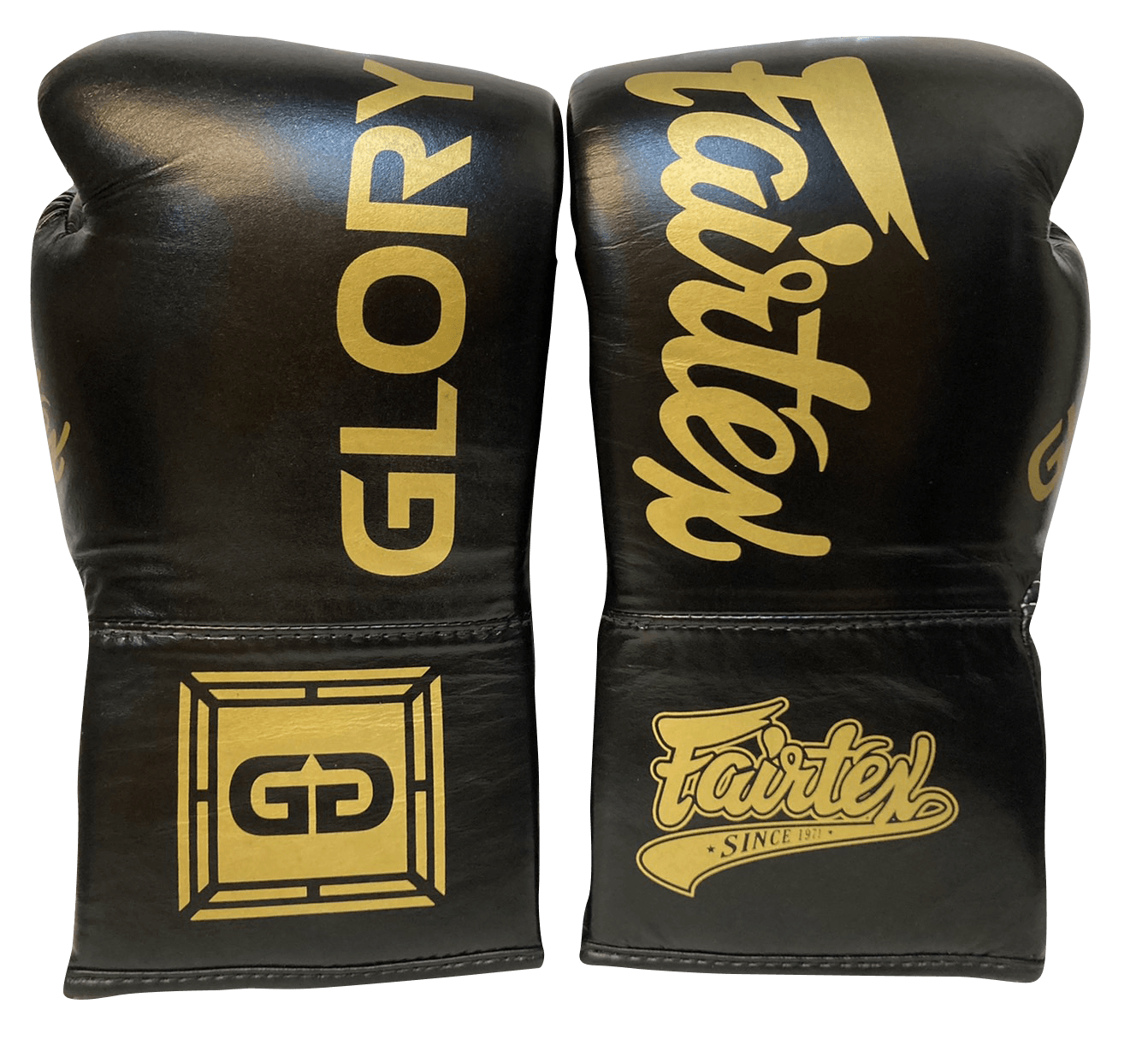 Fairtex Boxing Gloves BGLG1 GLORY Lace Up Black