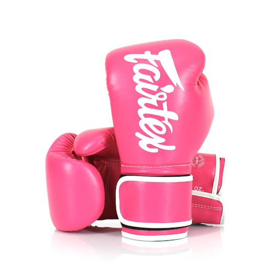 Fairtex Boxing Gloves BGV14 Pink  White