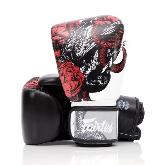 Fairtex Boxing Gloves BGV24 The Beauty of Survival (wooden box not included)