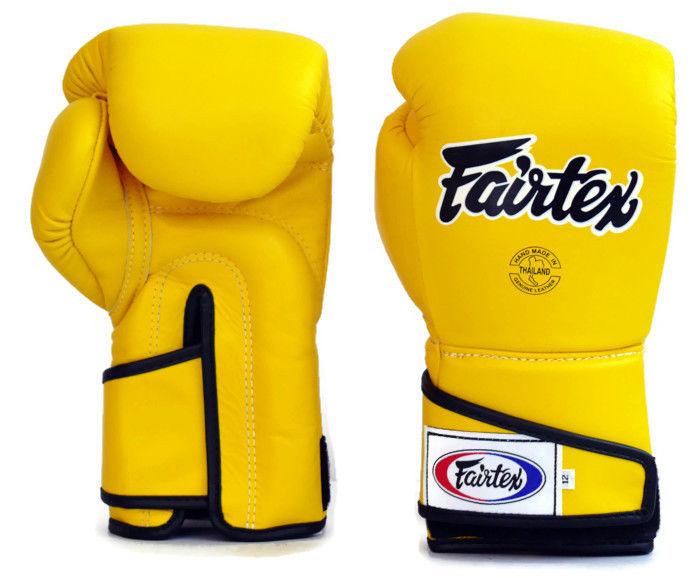 Fairtex Boxing Gloves BGV6 YELLOW