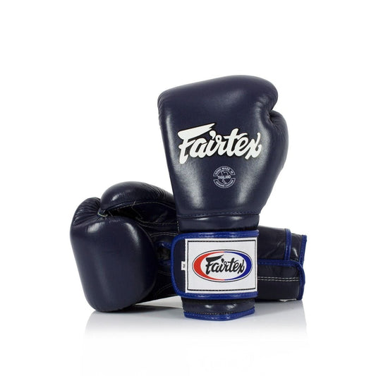 Fairtex Boxing gloves BGV9  Blue Mexican Style Boxing Gloves
