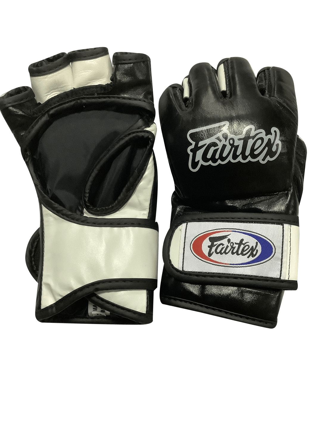 Fairtex Boxing Gloves MMA FGV12 Black White - SUPER EXPORT SHOP