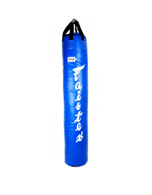 Fairtex Heavy Bag Sandbag 6ft Muay Thai Banana HB6 Blue
