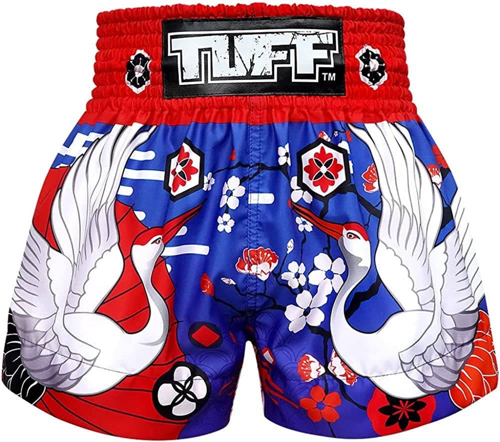 Tuff Muay Thai Shorts  TUF-MS639 BLU