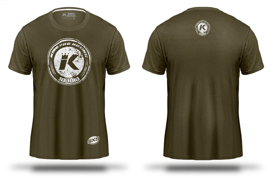 King pro Boxing T-shirt KPB Logo Olive