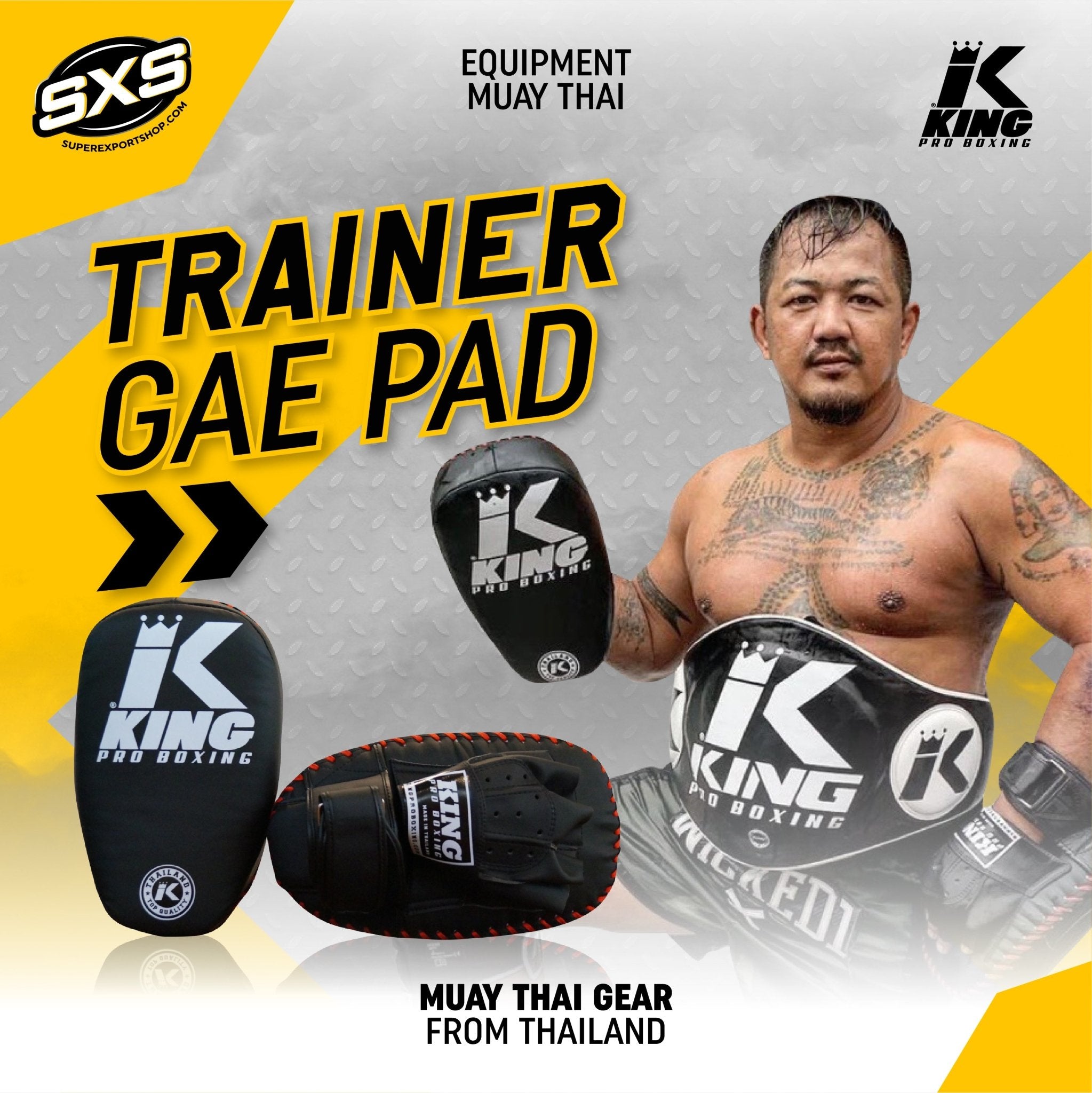 Buy Online for King Pro Kicking Pads Trainer Gae 2 strap | at Super Export  Shop