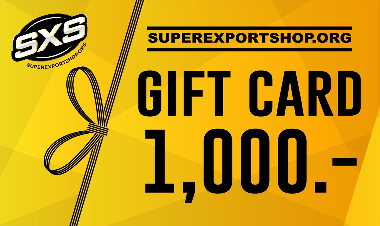 Super Export Shop gift card