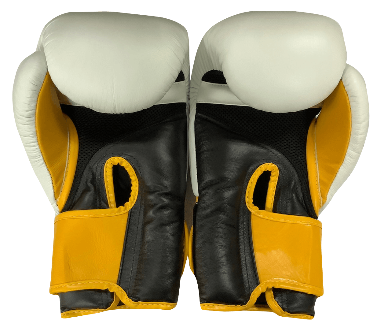 Top King Boxing Gloves Air Velcor TKBGSA White Yellow Black - SUPER EXPORT SHOP