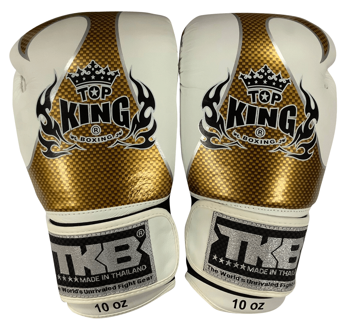 Top King Boxing Gloves Empower creativity TKBGEM01 White Gold Air