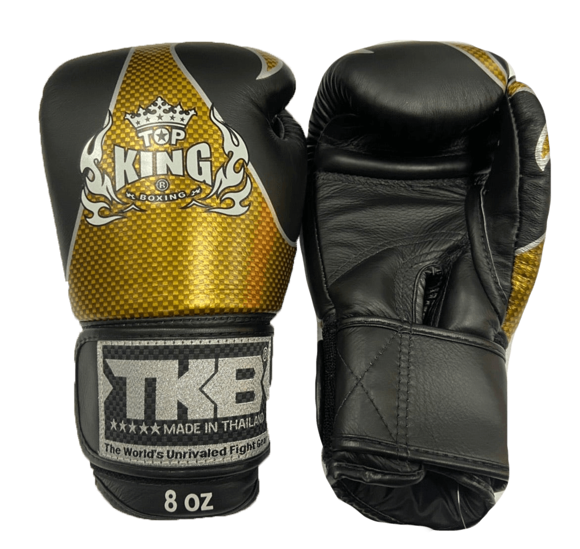 Top King Boxing Gloves "Empower" TKBGEM-01 Black(Gold)No AIR