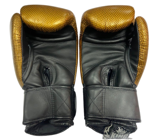 Top King Boxing Gloves "Super Snake" TKBGEM-02 Black(Gold)