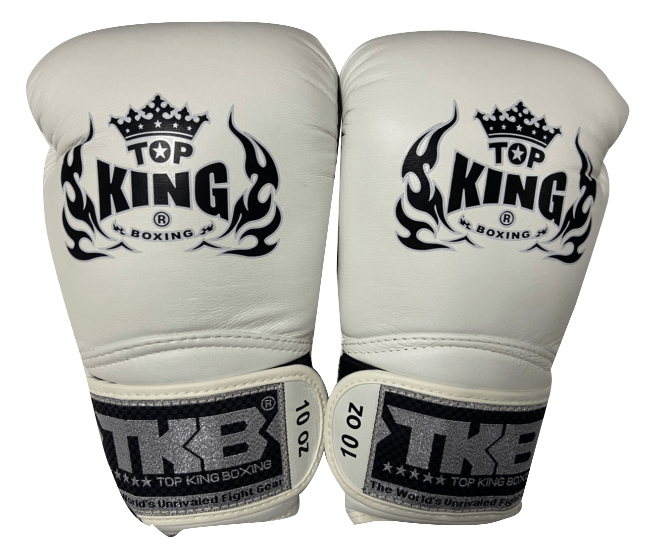 Top King Boxing Gloves TKBGSV Super White