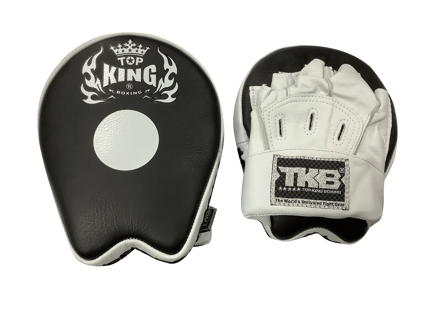 Buy Online for Top King Focus Mitts Professional TKFMP Black White