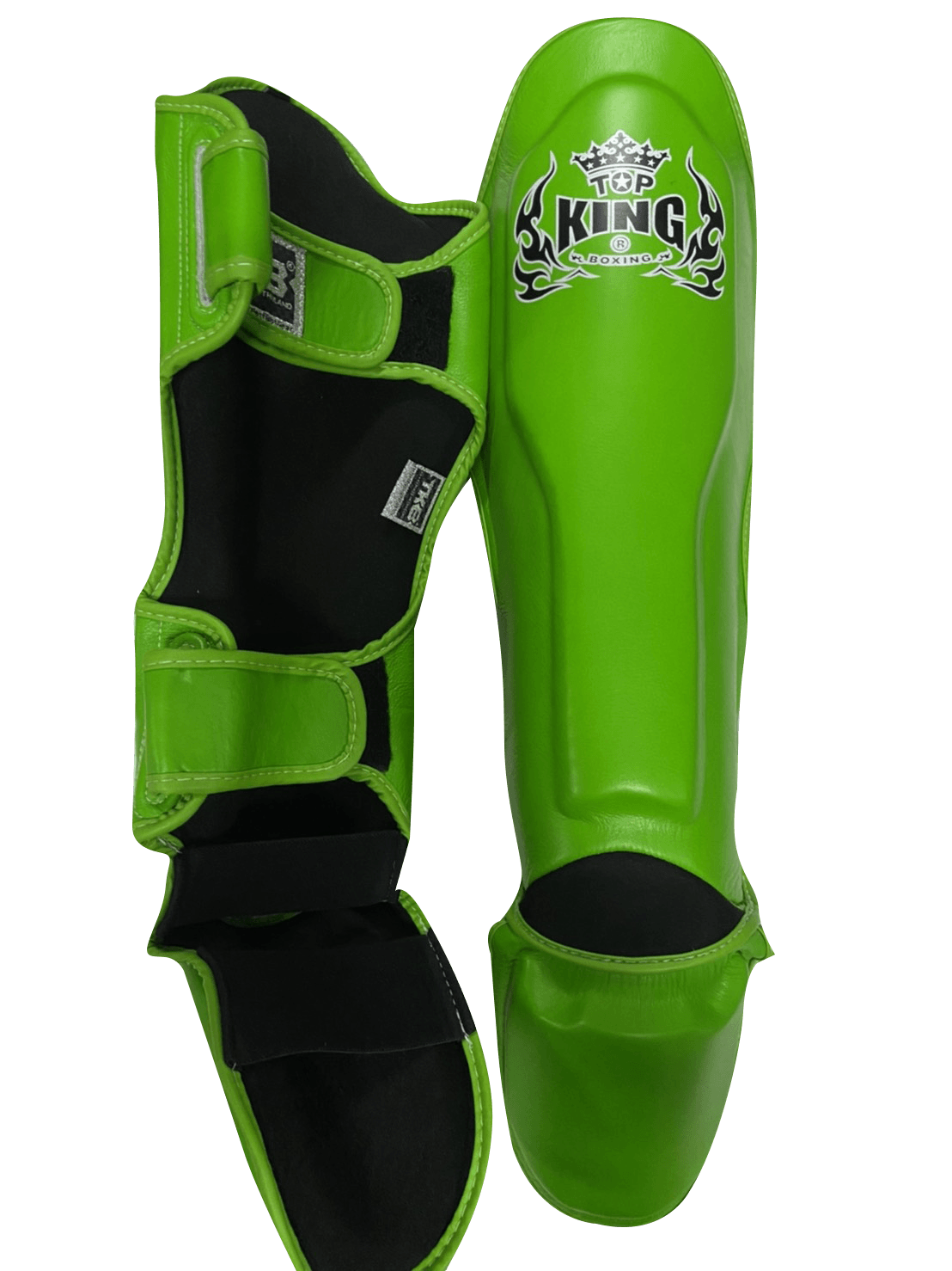 Top King Shinguards”Pro”Genuine Leather GL Green Top King