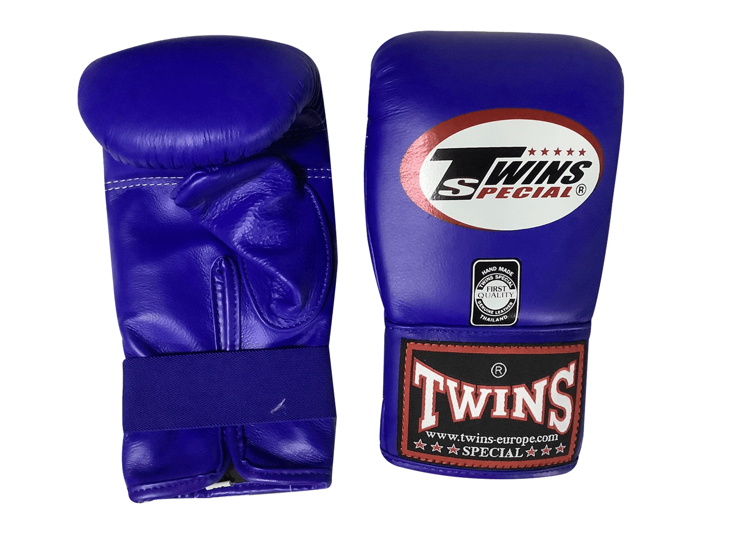 Twins Special Boxing Bag Gloves TBGL4F Blue Close Thumb - SUPER EXPORT SHOP
