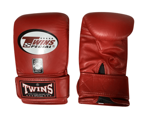 Twins Special Boxing Bag Gloves TBGL4F Red Close Thumb
