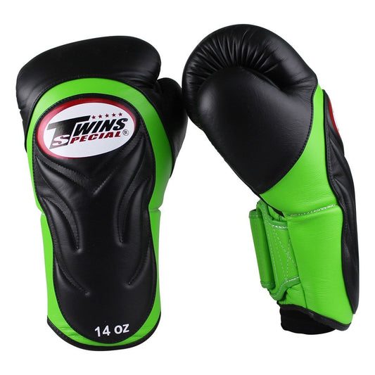 Twins Special BGVL6 GREEN/BLACK BOXING GLOVES