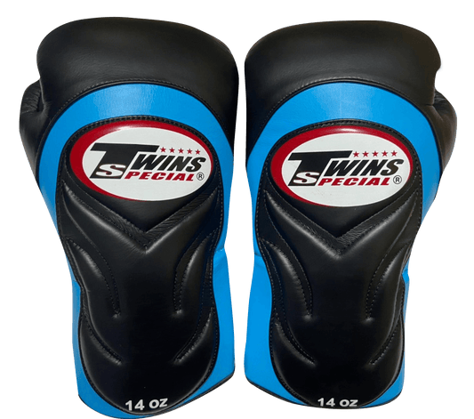 Twins Special BGVL6 Light Blue/Black Boxing Gloves