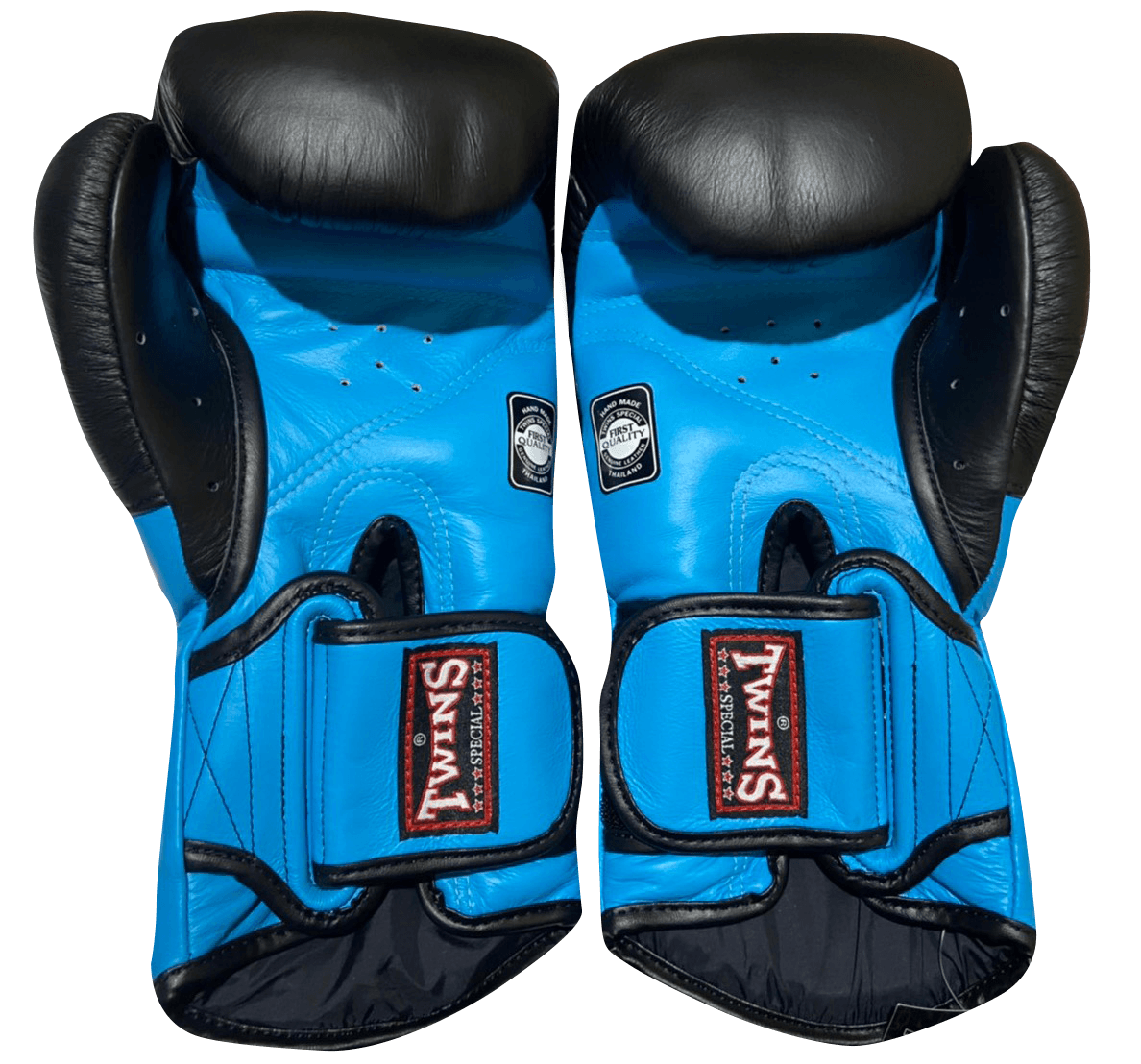 Twins Special Boxing Gloves BGVL6 Light Blue/Black - SUPER EXPORT SHOP