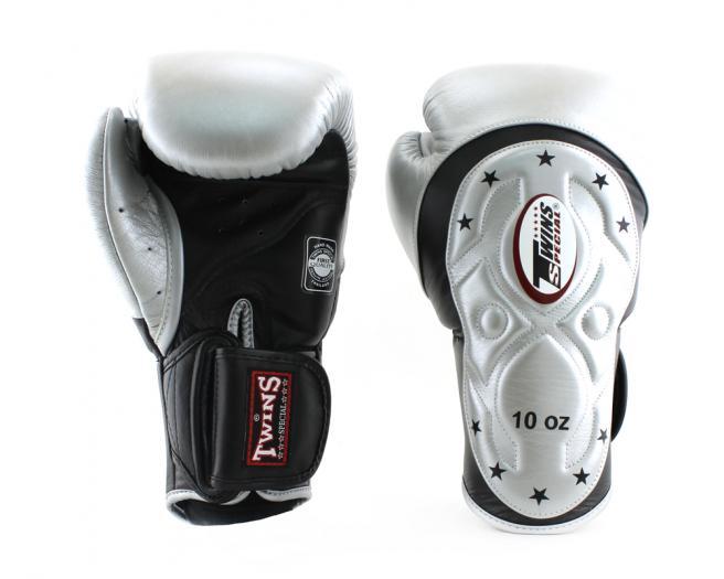 Twins Special BOXING GLOVES BGVL6 MK BLACK/SILVER - SUPER EXPORT SHOP