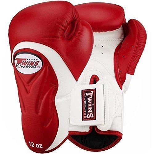 Twins Special BGVL6 WHITE/RED BOXING GLOVES