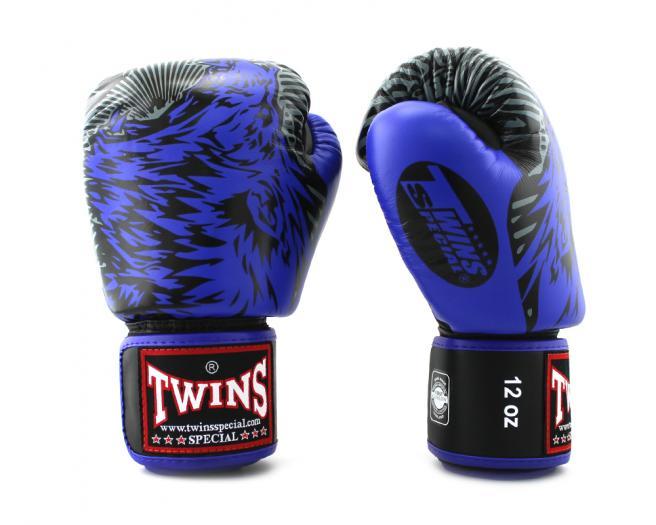 Twins Special BOXING GLOVES FBGVL3-50 BLUE/BLACK Twins Special