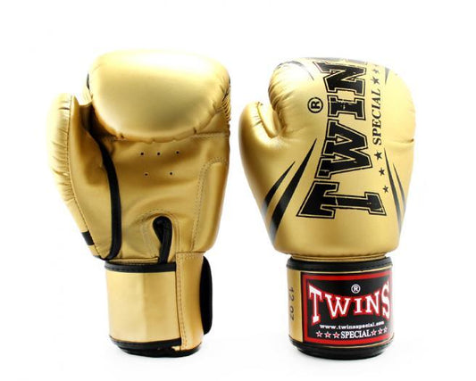 Twins Special BOXING GLOVES FBGVS3-TW6 GOLD/BLACK