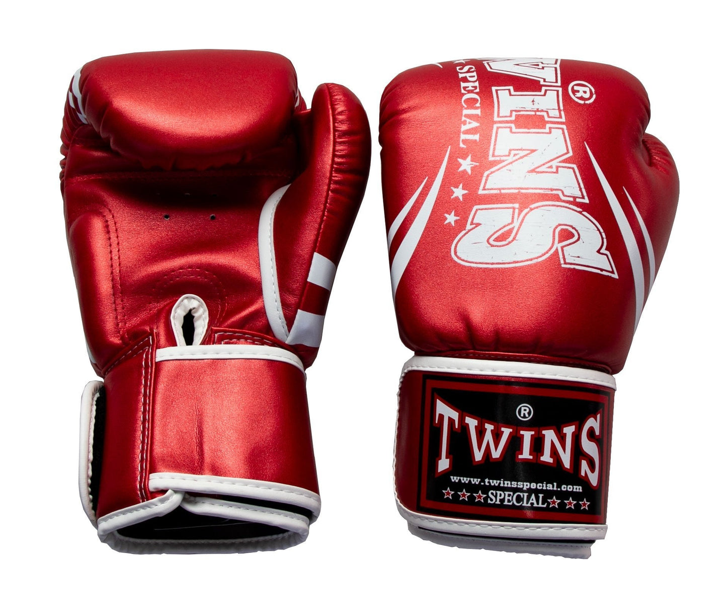 Twins Special BOXING GLOVES FBGVS3-TW6 METALLIC RED