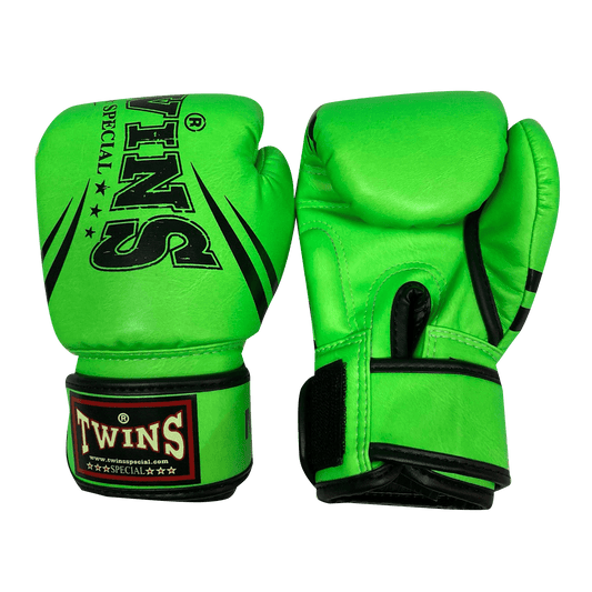 Twins Special Boxing Gloves KIDS FBGVSD3-TW6 Green Black