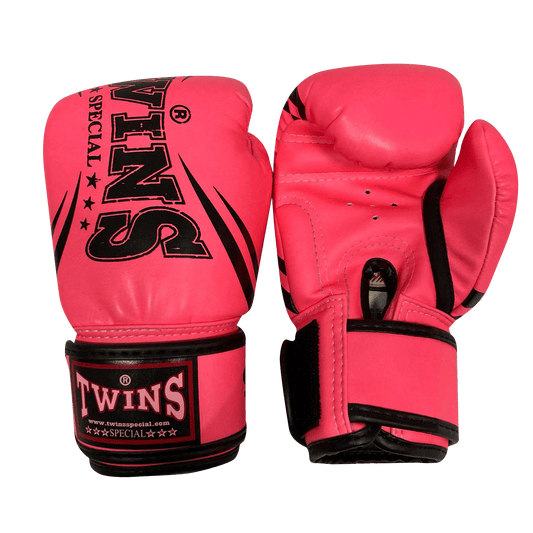 Twins Special Boxing Gloves KIDS FBGVSD3-TW6 Hot Pink Black