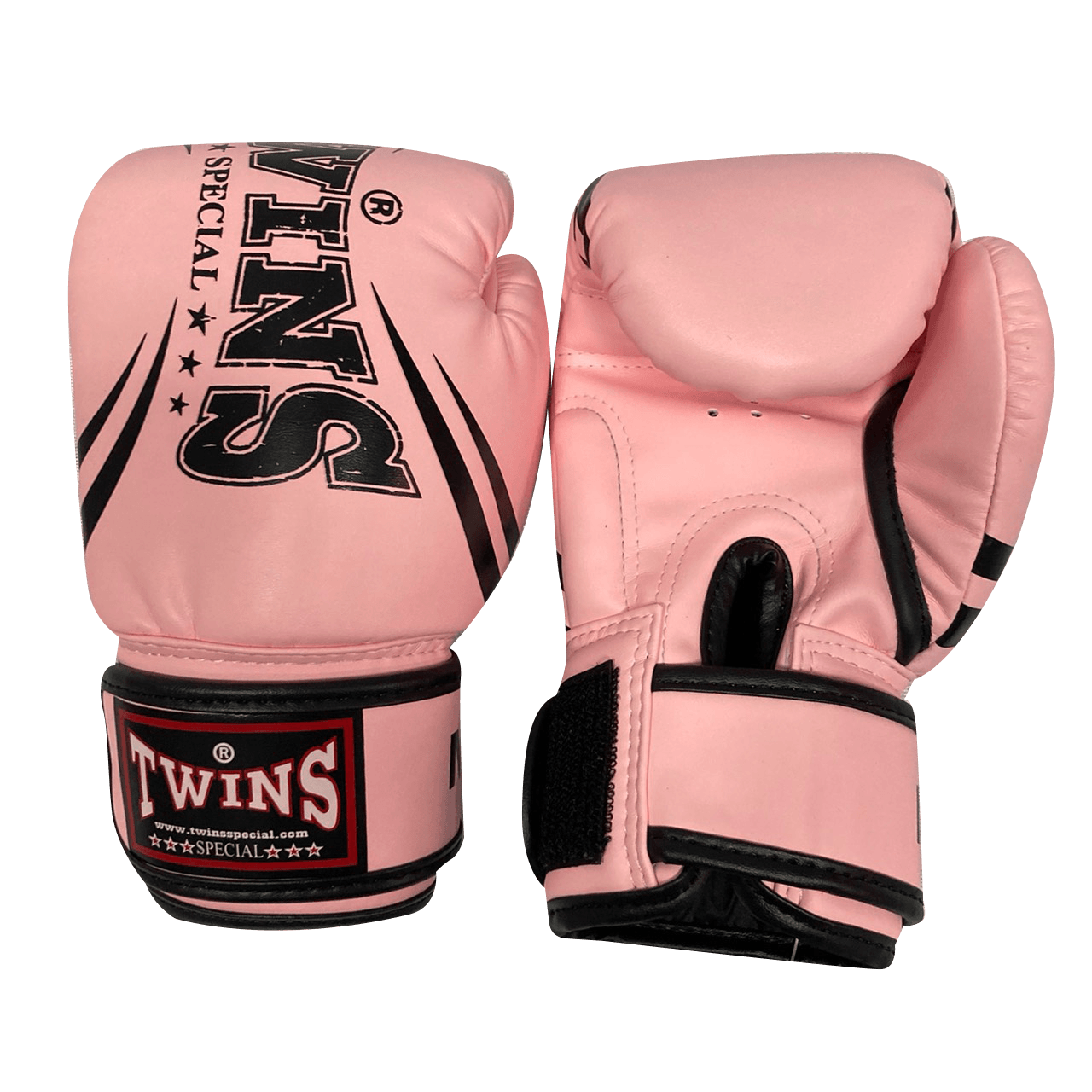 Twins Special Boxing Gloves KIDS FBGVSD3-TW6 Light Pink Black – Blegend