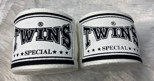 Twins Special Handwraps CH1 White